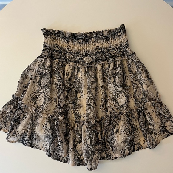altar’d state snakeskin print skirt, size XS - Picture 1 of 8